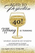 Image result for Aged to Perfection Birthday Invitations