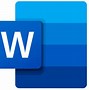 Image result for Microsoft Word Icon