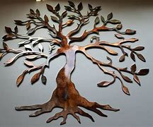 Image result for Metal Tree Wall Art