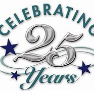 Image result for 25 Anniversary SVG