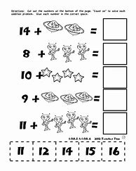 Image result for Kindergarten Common Core Worksheets