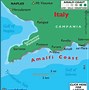 Image result for Map of Italy Near Pompeii