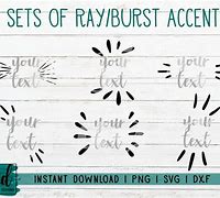 Image result for Ray Burst Accent-Free