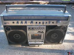 Image result for Vintage Toshiba Boombox
