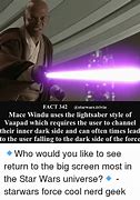 Image result for One-Two Master Windu Star Wars Meme