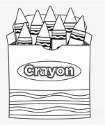 Image result for pencils crayon black and white