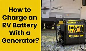 Image result for How to Charge a Camper Battery