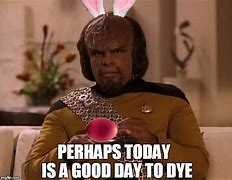 Image result for +Worf Easter Meme