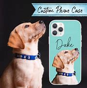 Image result for Leather Phone Case with Black Dog
