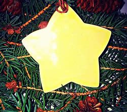 Image result for Yellow Star Christmas Decorations