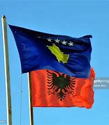 Image result for Albania Kosovo Flag