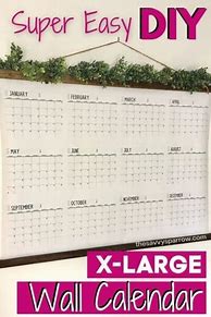 Image result for Design for Wall Calendar DIY