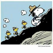 Image result for Snoopy Hiking
