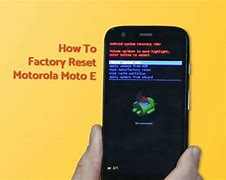 Image result for How to Factory Reset Motorola Phone