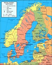Image result for Finland Political Map