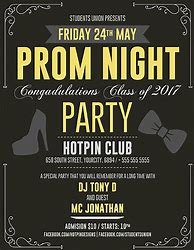 Image result for Prom Flyers