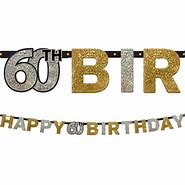Image result for 60th Birthday Party Banners