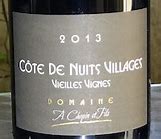 Image result for Andre Chopin Cote Nuits Villages Vieilles Vignes