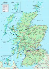 Image result for map of scotland