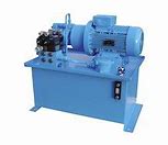 Image result for Hydraulic Power Pack in Blue Color