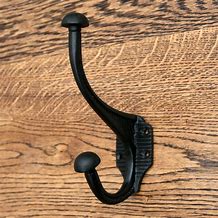 Image result for Rustic Iron Black Coat Hooks