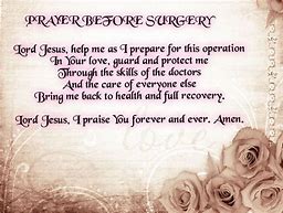 Image result for Prayers for Recovery From Surgery