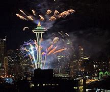 Image result for Seattle Center Fireworks
