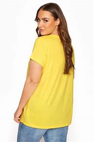 Image result for Yellow Shirt Plus Size