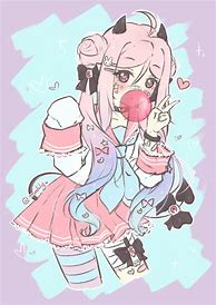 Image result for Pastel School Anime Girl