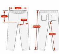 Image result for USA Pants Size Chart
