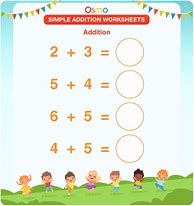 Image result for Toddler Addition Worksheets