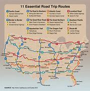 Image result for Road Trip Attractions Map
