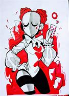 Image result for Poker Face Pose Drawing