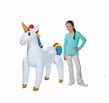 Image result for Inflatable Unicorn Rainbow