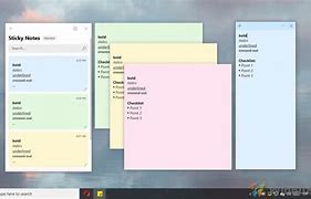 Image result for How to Enable Sticky Notes Desktop