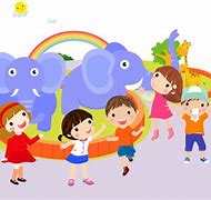 Image result for Children at the Zoo Clip Art