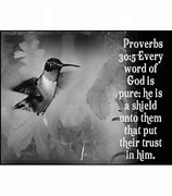 Image result for Bible Verse with Humminbird Picture