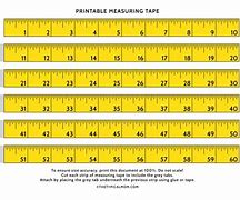 Image result for Print Tape-Measure