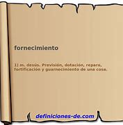 Image result for fornecimiento