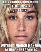 Image result for Natural Beauty No Makeup Meme