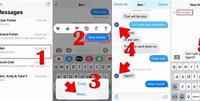 Image result for How to Forward a Text On iPhone