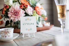 Image result for Wedding Table Name Ideas