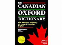 Image result for To Buy the Canadian Oxford Dictionary Edited by Katherine Barber