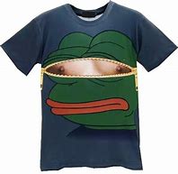 Image result for Pepe Cringe T-Shirt