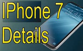 Image result for iPhone 7 Detailed Specs