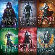 Image result for Throne of Glass Book Series