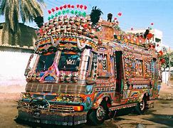 Image result for Karachi Bus Art