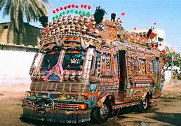 Image result for Pakistan Bus Painting