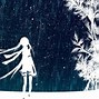 Image result for Snow Background Anime Portraint