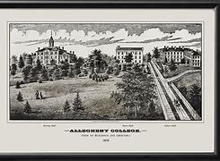 Image result for Allegheny College Meadville PA Map